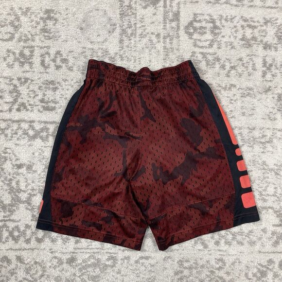 Nike Dri-Fit Elite Basketball Shorts Kids Black/Red CD7584-618 Size Medium - Picture 5 of 5